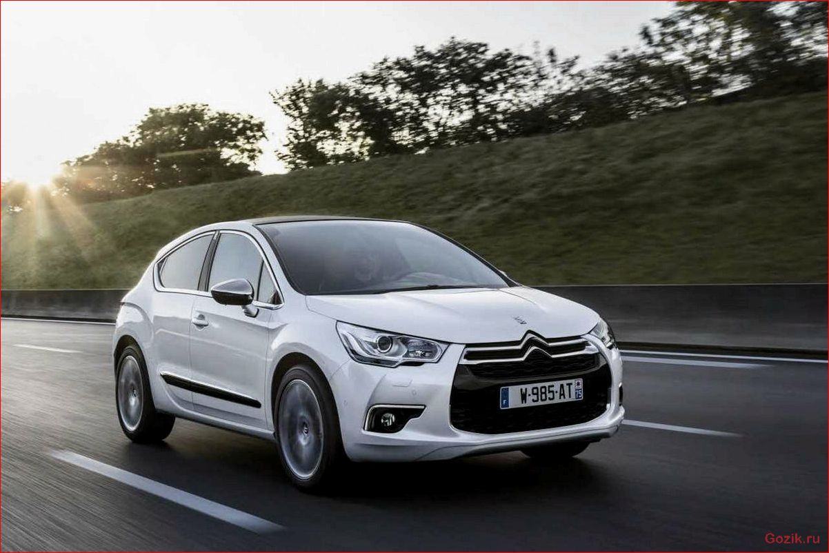 Обзор CITROEN DS4: характеристики, цены, отзывы обзор, citroen, характеристики, цены, отзывы