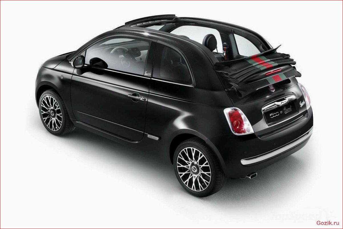 fiat, 500c, gucci, итальянский, автомобильном