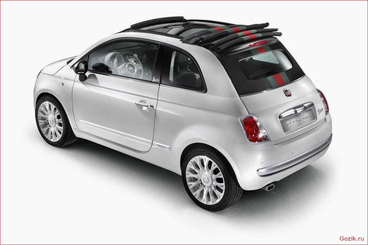 fiat, 500c, gucci, итальянский, автомобильном