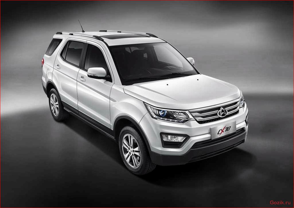 кроссовер, чанган, cx70, 2016-2017, обзор