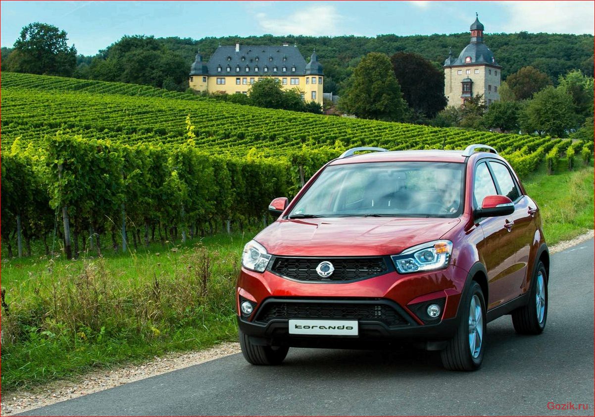 кроссовер, ssangyong, actyon, korando, 2013-2014