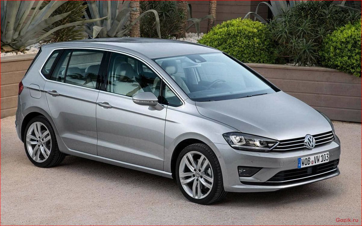 Новый Volkswagen Golf Sportsvan 2014 новый, volkswagen, golf, sportsvan, 2014