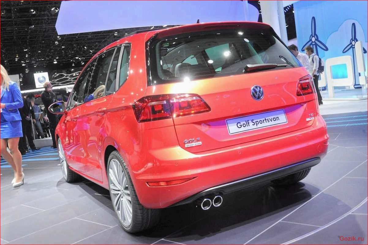 Новый Volkswagen Golf Sportsvan 2014 новый, volkswagen, golf, sportsvan, 2014