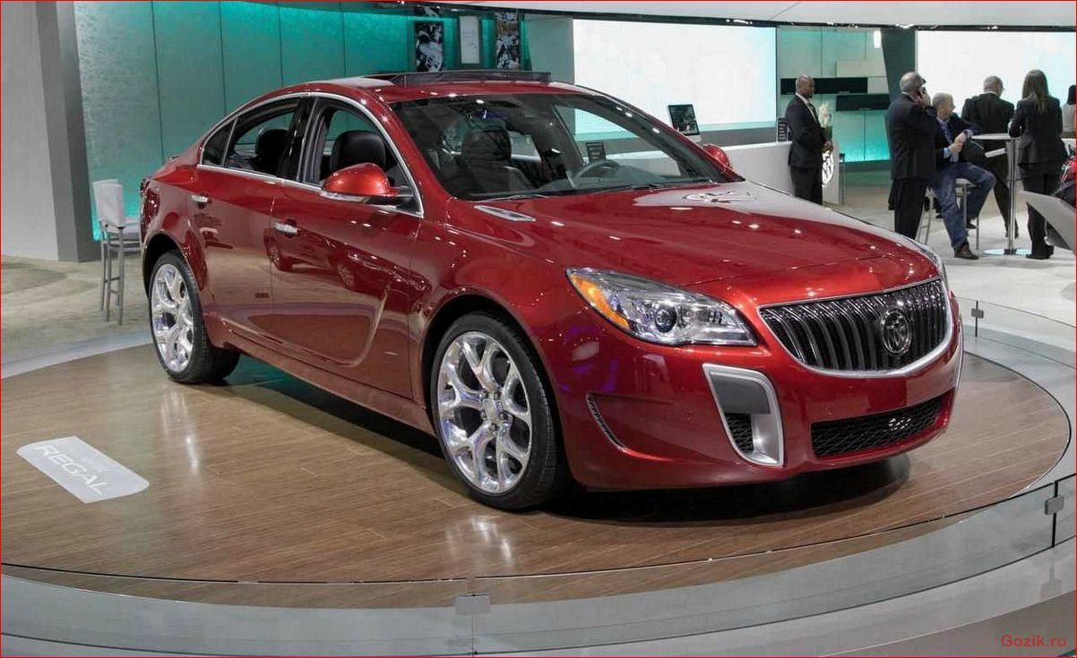 Обновлённый Buick Regal показан в Нью-Йорке обновлённый, buick, regal, показан, нью-йорке