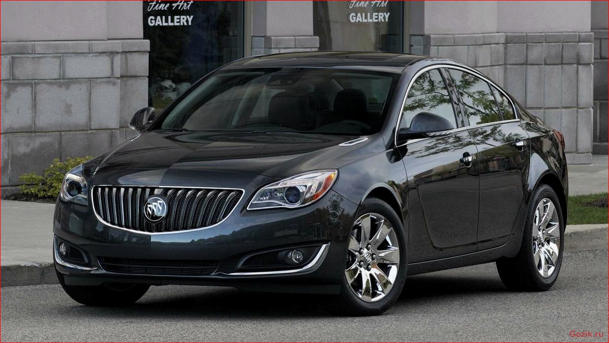 Обновлённый Buick Regal показан в Нью-Йорке обновлённый, buick, regal, показан, нью-йорке