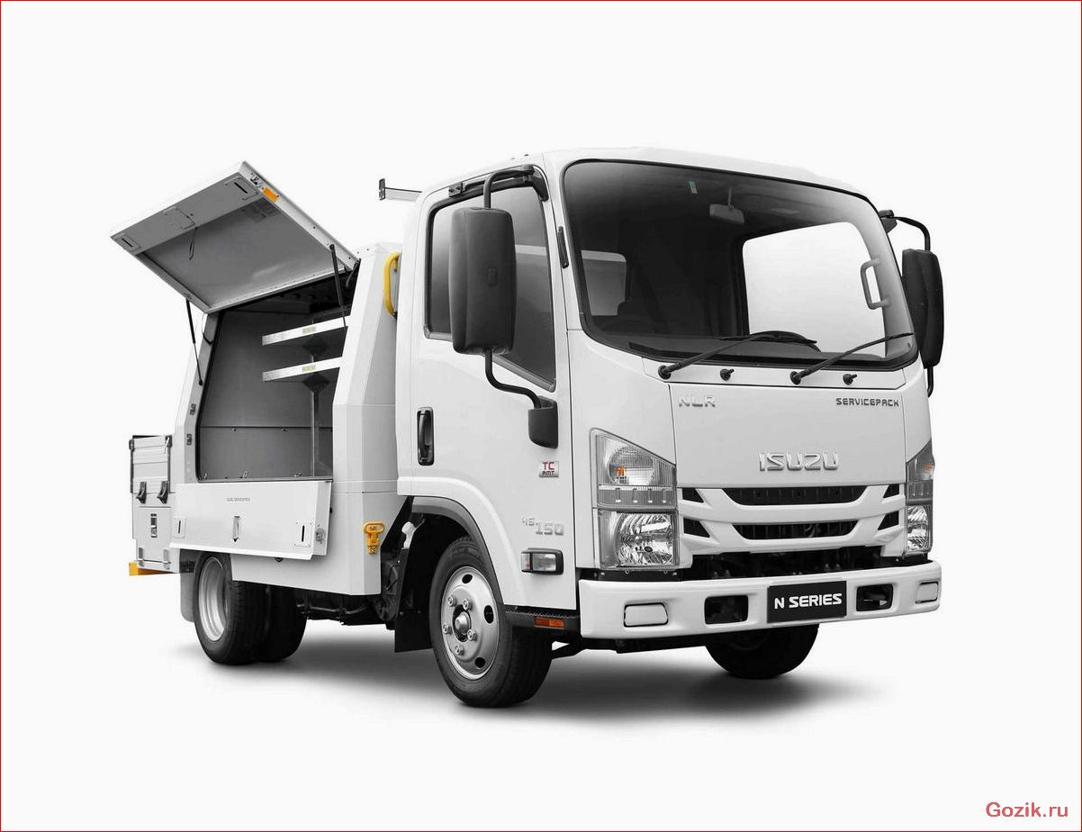 обзор, популярных, грузовиков, isuzu