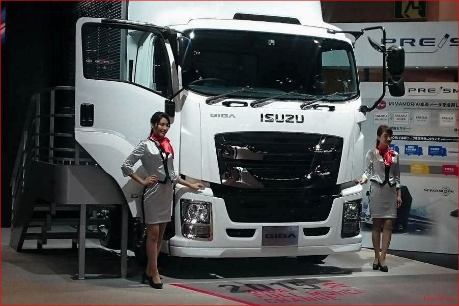 обзор, популярных, грузовиков, isuzu