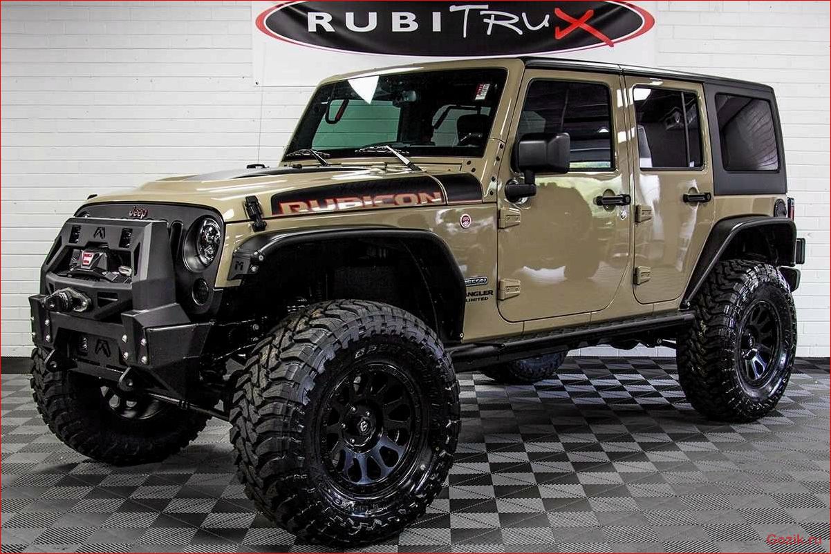 внедорожный, jeep, wrangler, rubicon