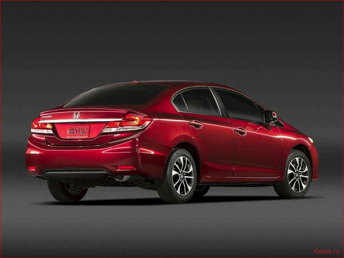 седан, honda, civic, особенности, модели