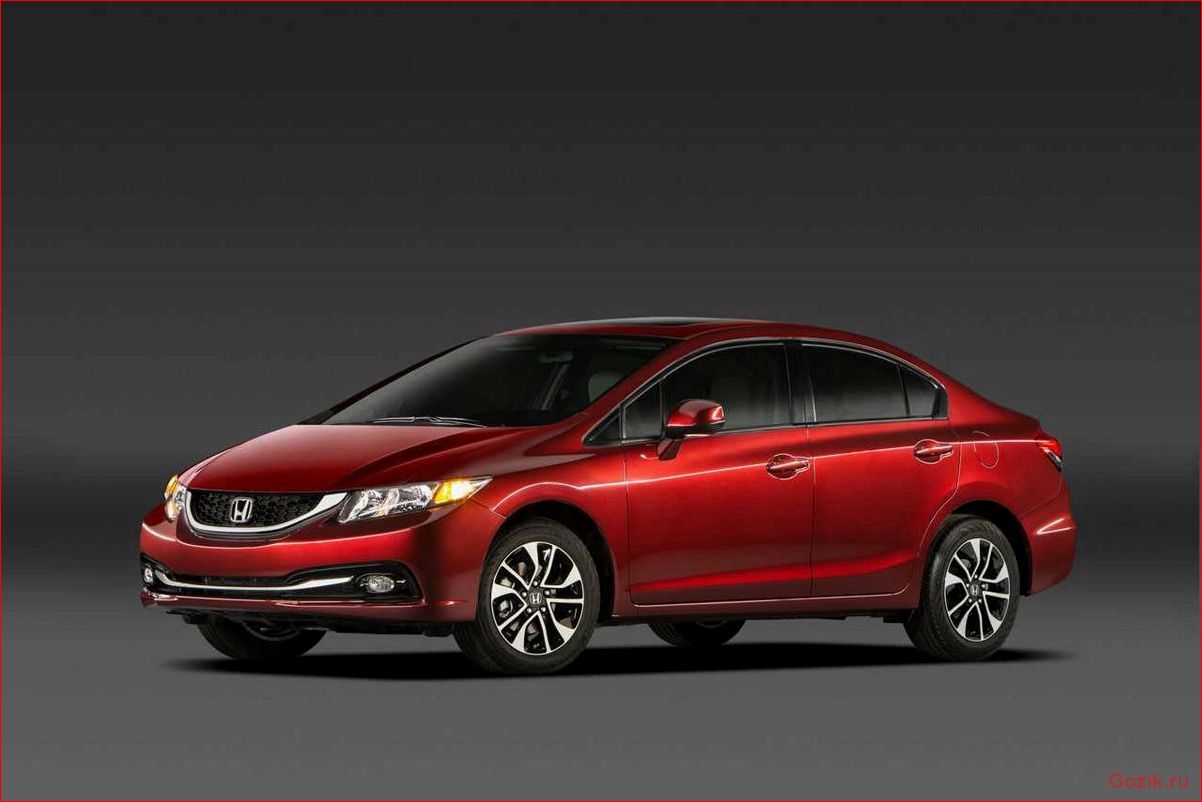 седан, honda, civic, особенности, модели
