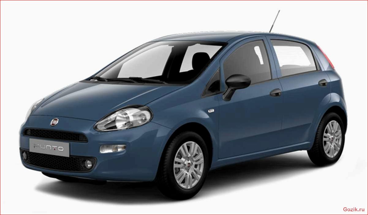 fiat, punto, 2012, технические, характеристики