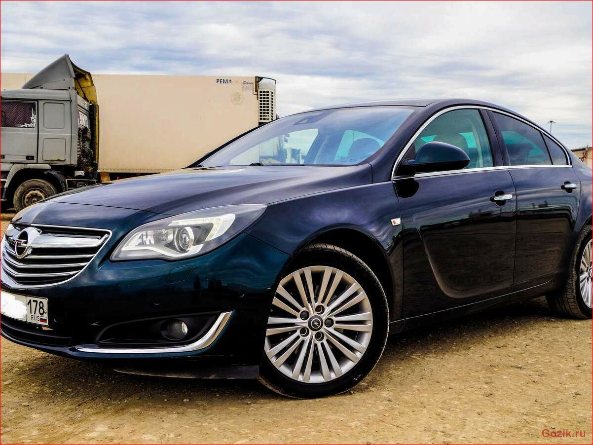 opel, insignia, 2013-2015, описание, технические