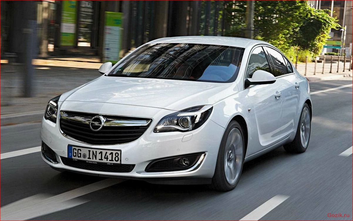 opel, insignia, 2013-2015, описание, технические