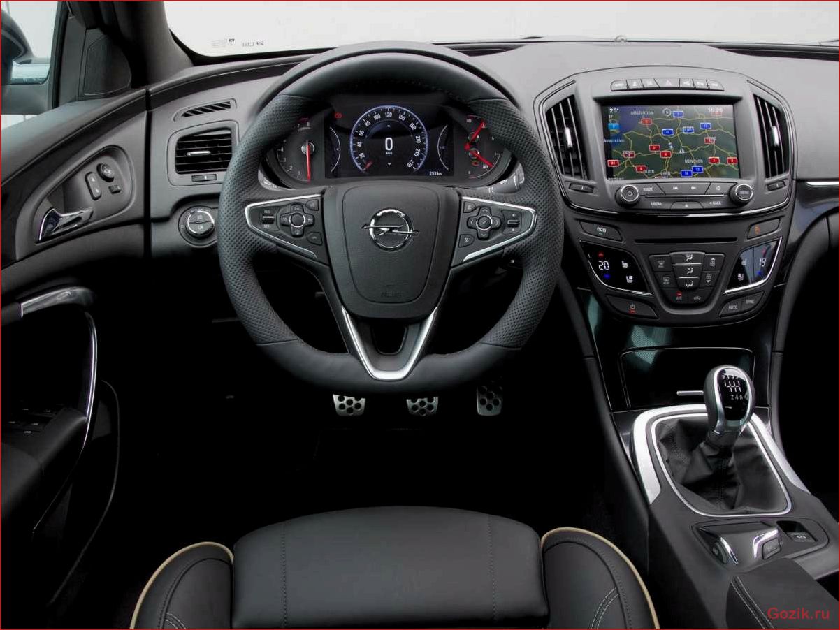 opel, insignia, 2013-2015, описание, технические