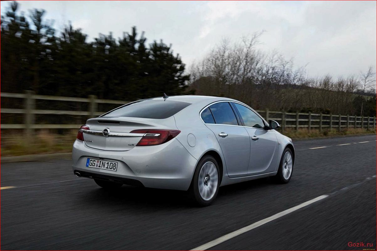 opel, insignia, 2013-2015, описание, технические