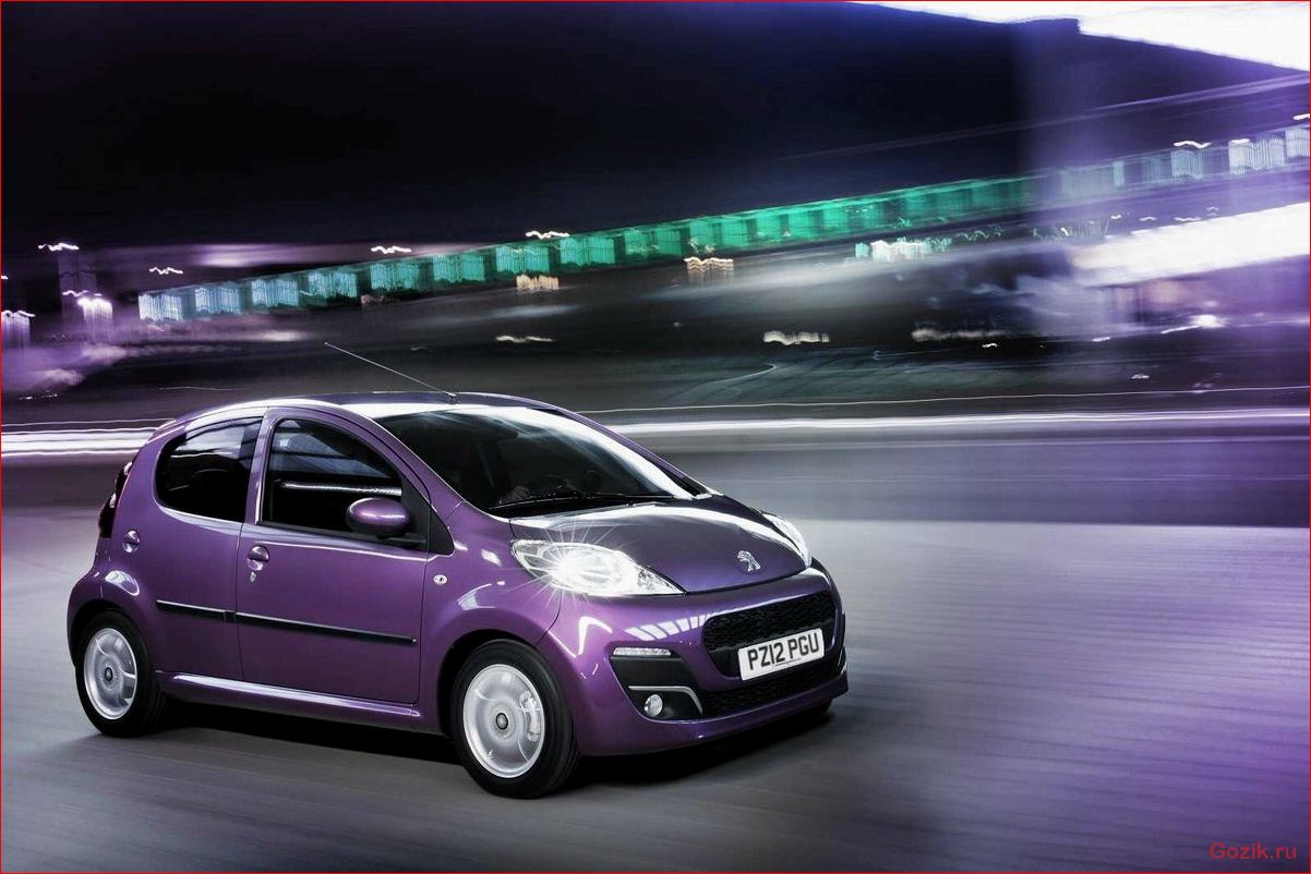 Peugeot 107 2012-2013: обзор модели, характеристики, отзывы peugeot, 2012-2013, обзор, модели, характеристики