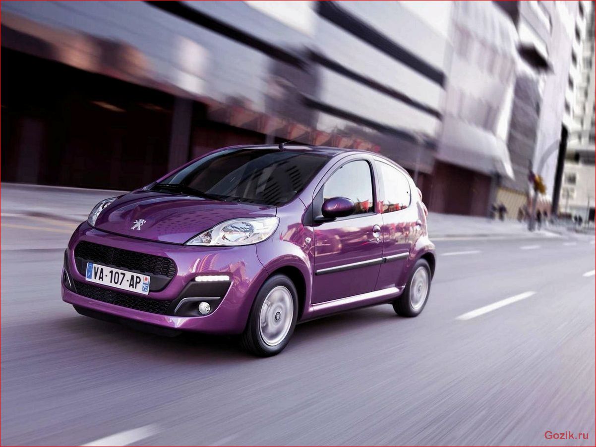 Peugeot 107 2012-2013: обзор модели, характеристики, отзывы peugeot, 2012-2013, обзор, модели, характеристики