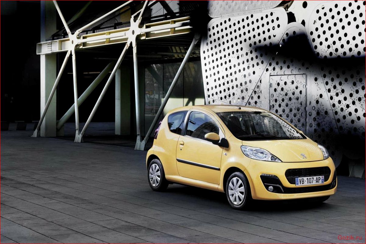 Peugeot 107 2012-2013: обзор модели, характеристики, отзывы peugeot, 2012-2013, обзор, модели, характеристики