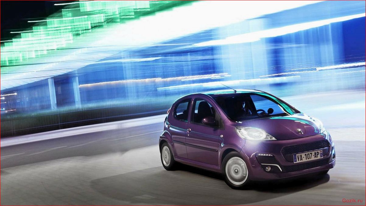 Peugeot 107 2012-2013: обзор модели, характеристики, отзывы peugeot, 2012-2013, обзор, модели, характеристики