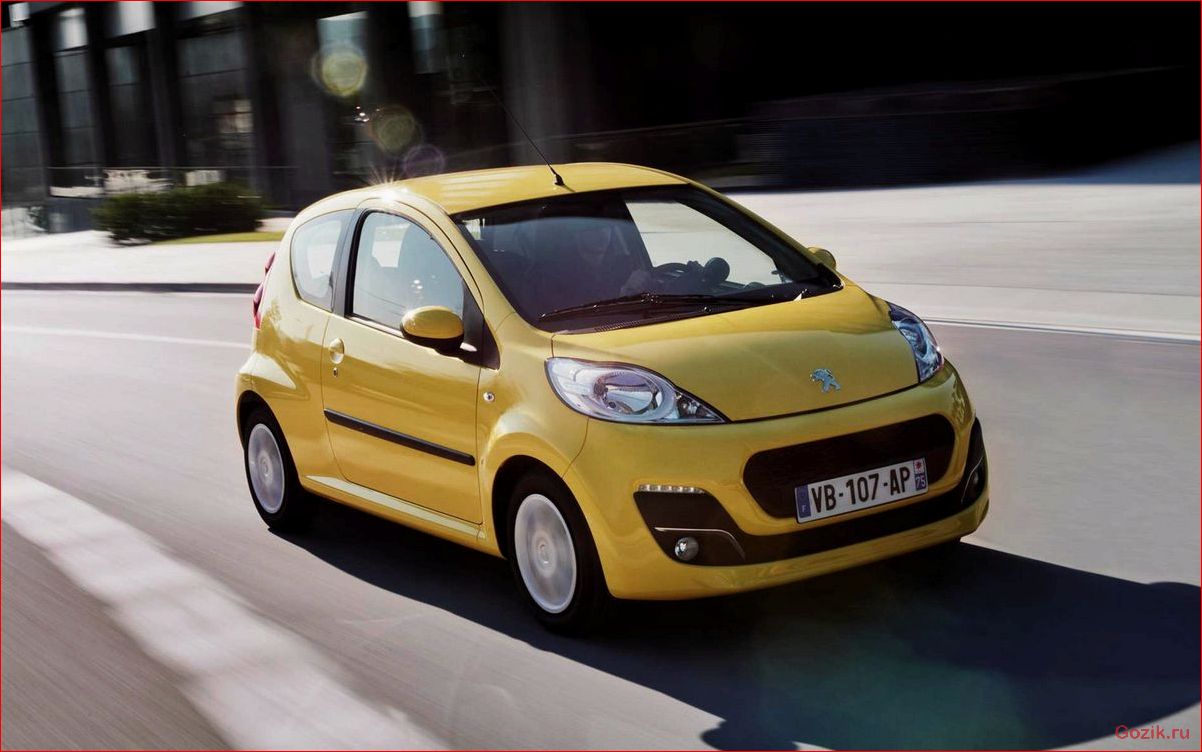 Peugeot 107 2012-2013: обзор модели, характеристики, отзывы peugeot, 2012-2013, обзор, модели, характеристики
