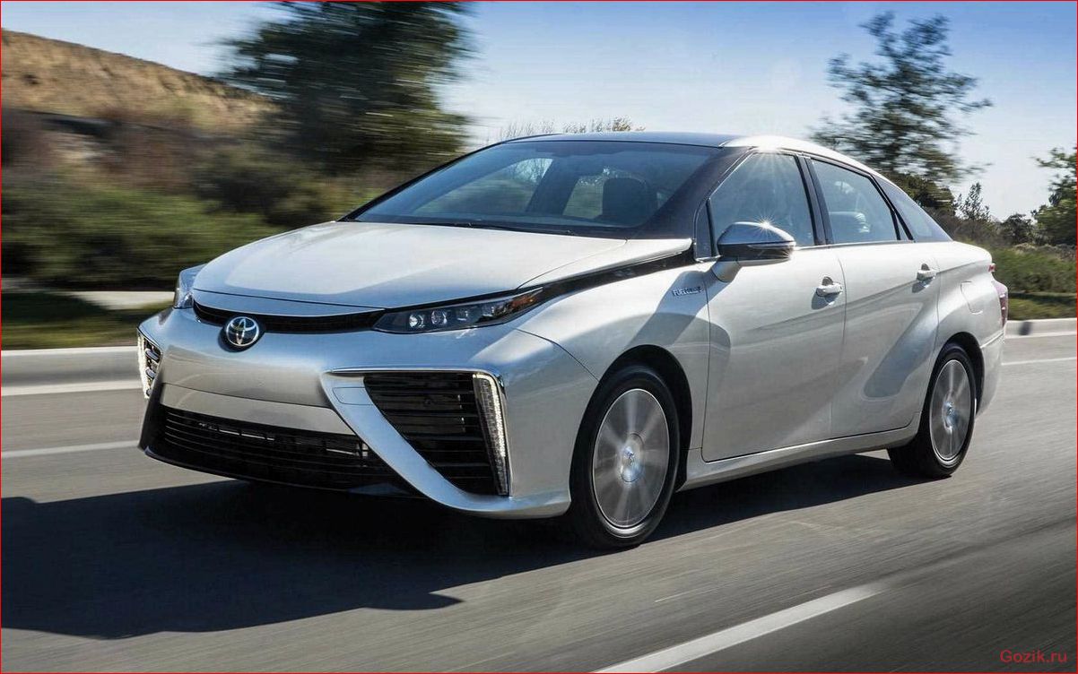 седан, toyota, mirai, описание, характеристики