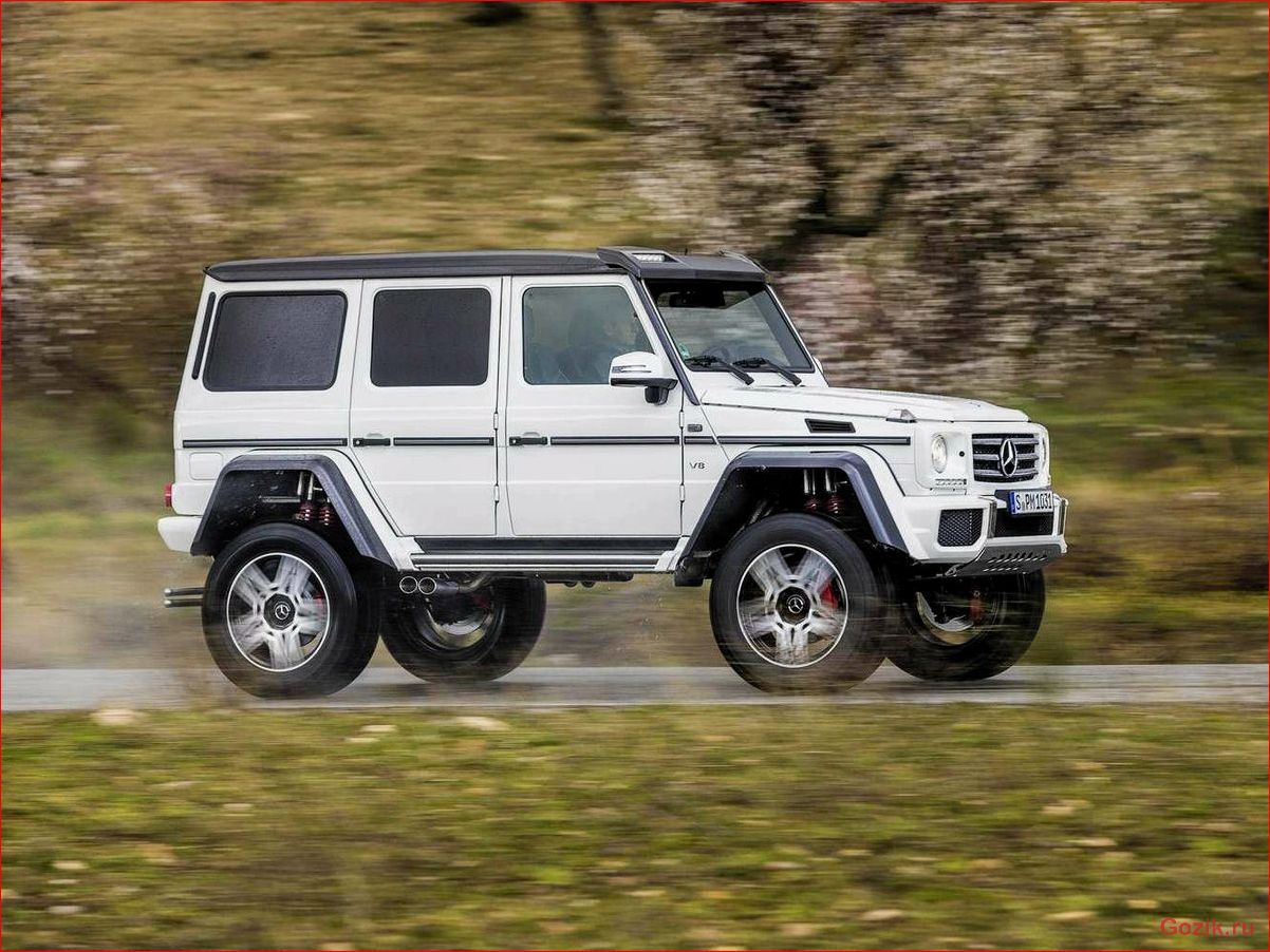 Внедорожник Mercedes-Benz G500 4x4-2 2015 внедорожник, mercedes-benz, g500, 4x4-2, 2015