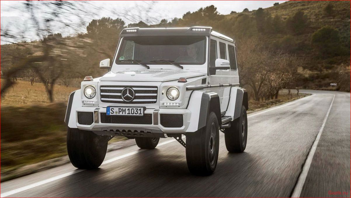 Внедорожник Mercedes-Benz G500 4x4-2 2015 внедорожник, mercedes-benz, g500, 4x4-2, 2015