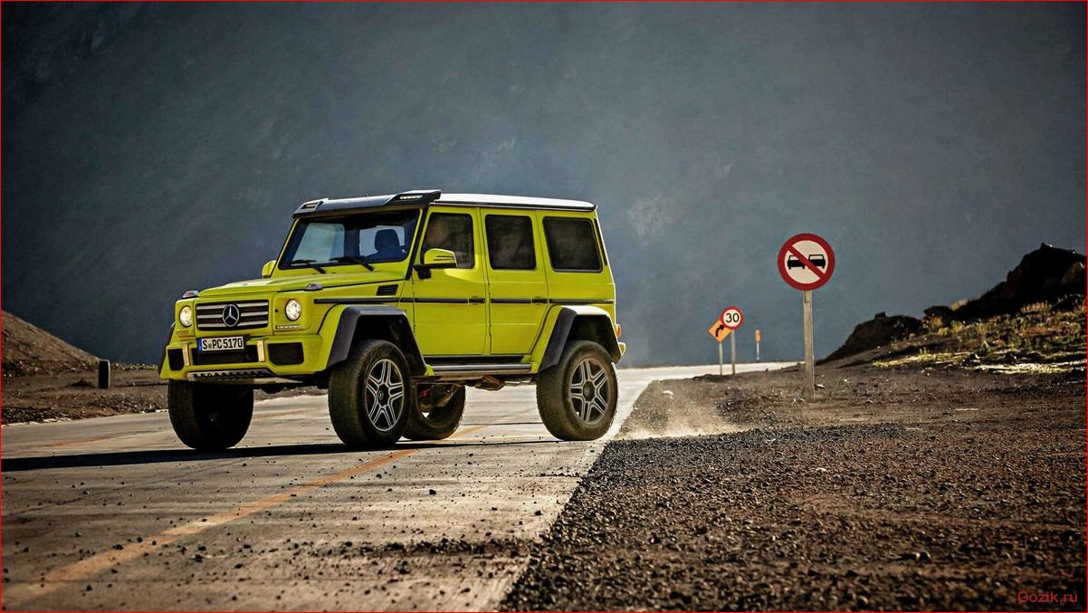 Внедорожник Mercedes-Benz G500 4x4-2 2015 внедорожник, mercedes-benz, g500, 4x4-2, 2015