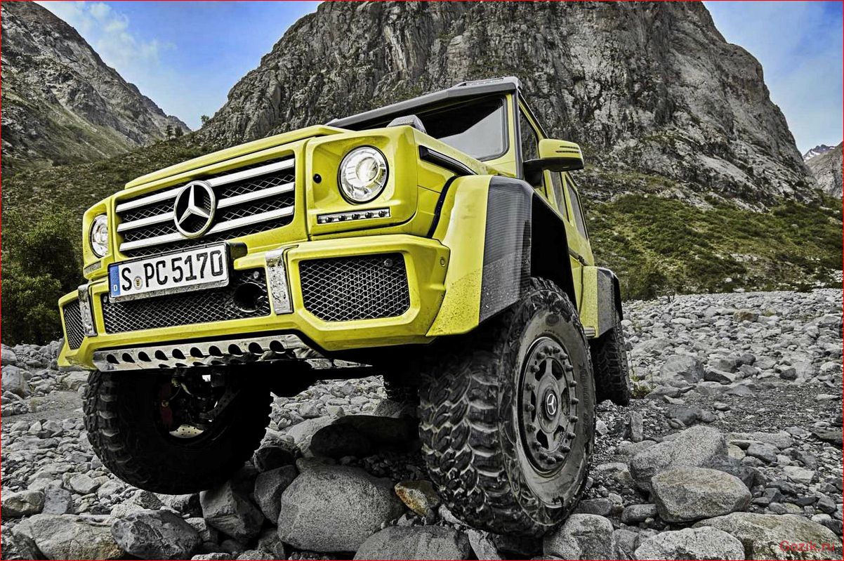 Внедорожник Mercedes-Benz G500 4x4-2 2015 внедорожник, mercedes-benz, g500, 4x4-2, 2015