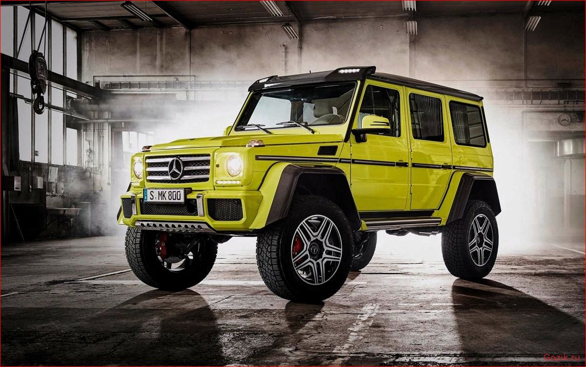 Внедорожник Mercedes-Benz G500 4x4-2 2015 внедорожник, mercedes-benz, g500, 4x4-2, 2015