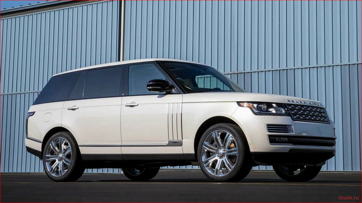 Range Rover LWB 2014: внедорожник роскоши и комфорта range, rover, 2014, внедорожник, роскоши