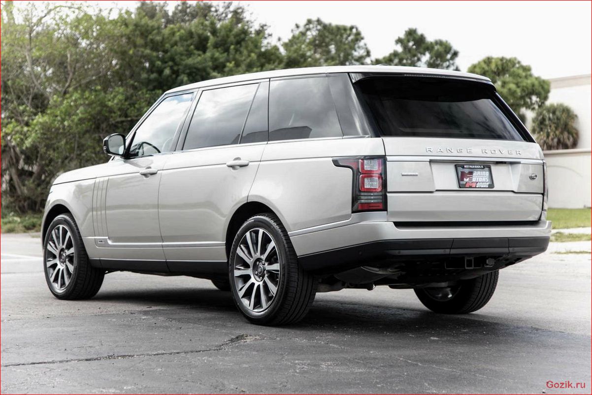 Range Rover LWB 2014: внедорожник роскоши и комфорта range, rover, 2014, внедорожник, роскоши