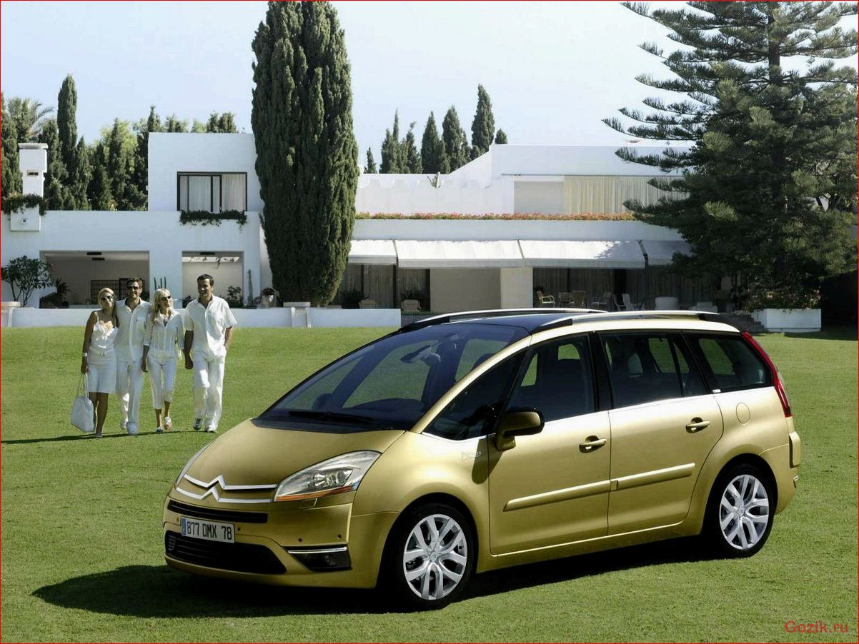 Citroën C4 Grand Picasso: особенности, технические характеристики, отзывы citroën, grand, picasso, особенности, технические