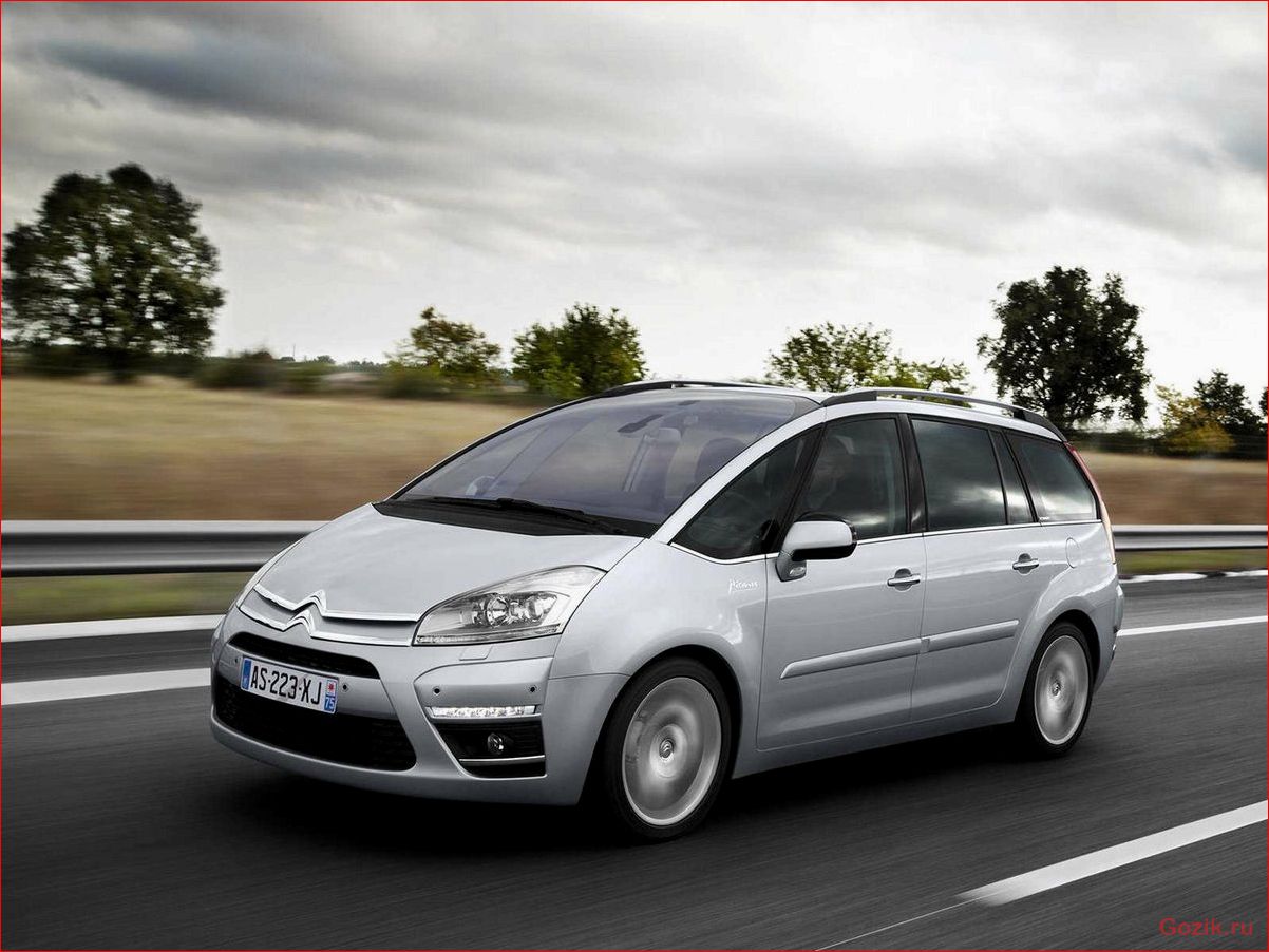 Citroën C4 Grand Picasso: особенности, технические характеристики, отзывы citroën, grand, picasso, особенности, технические