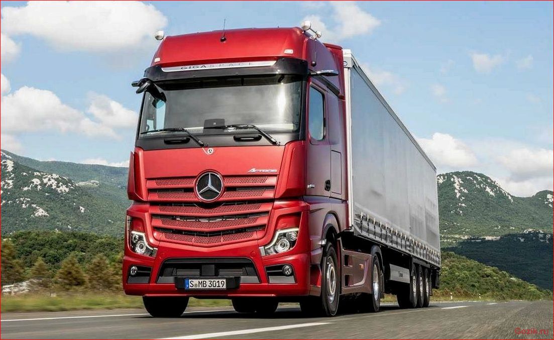 Грузовик Mercedes-Benz Actros: надежность и комфорт на дороге грузовик, mercedes-benz, actros, надежность, комфорт