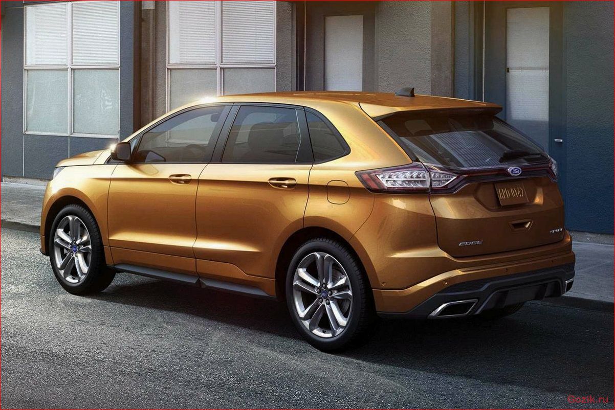 кроссовер, ford, edge, 2015, модельный