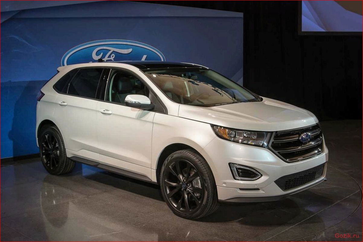 кроссовер, ford, edge, 2015, модельный