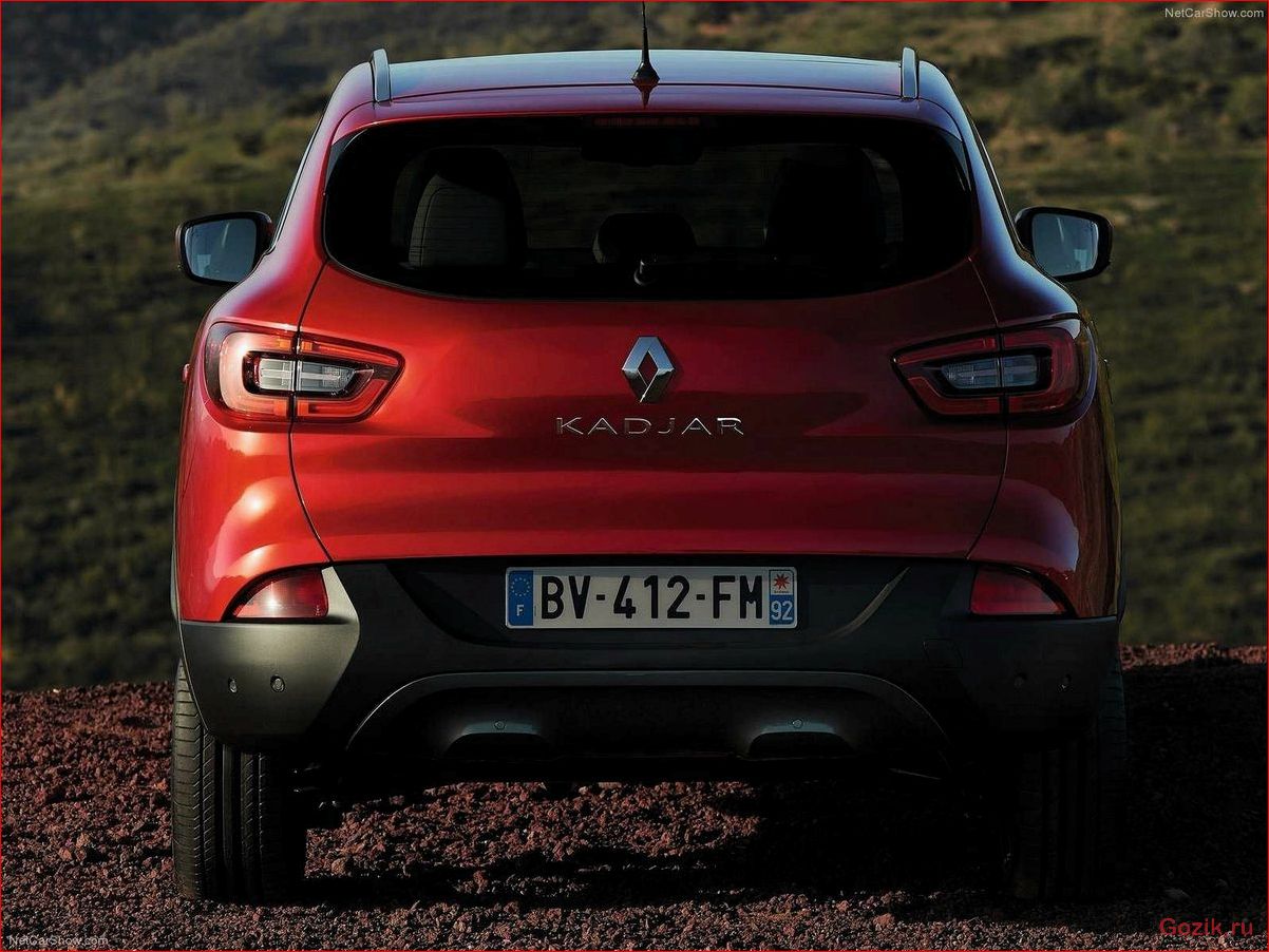 кроссовер, renault, kadjar, 2016, обзор