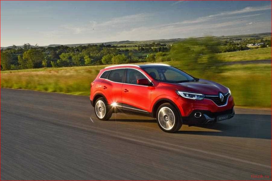 кроссовер, renault, kadjar, 2016, обзор