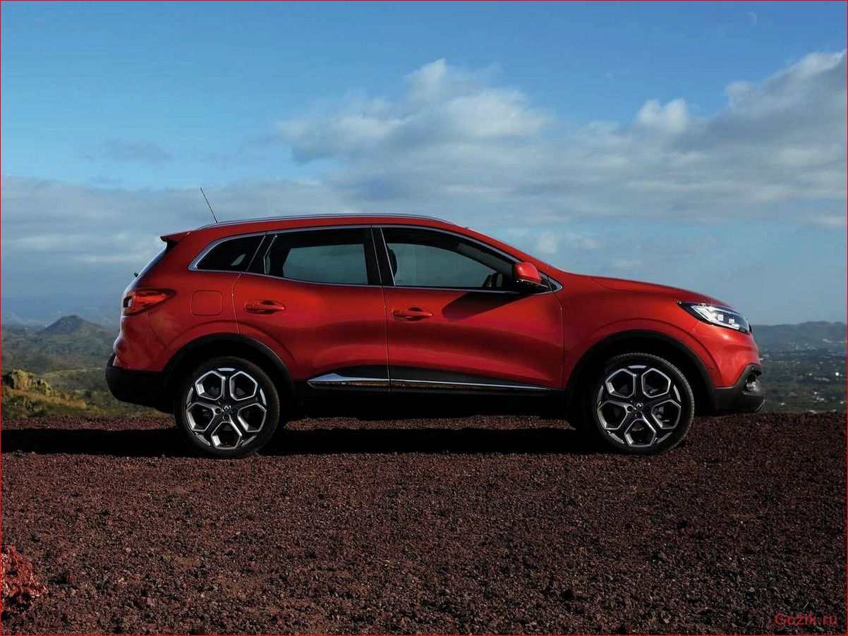 кроссовер, renault, kadjar, 2016, обзор