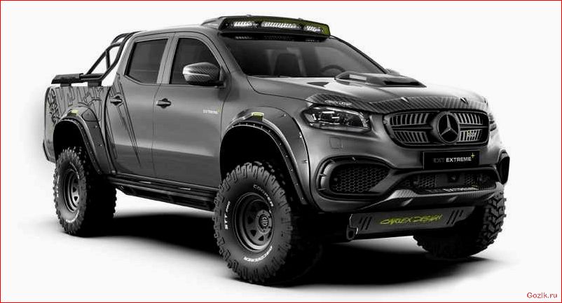 Mercedes-Benz X-Class 2017-2018 — Премиум-пикап mercedes-benz, x-class, 2017-2018, премиум-пикап