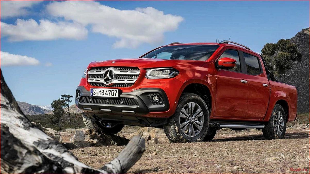 Mercedes-Benz X-Class 2017-2018 — Премиум-пикап mercedes-benz, x-class, 2017-2018, премиум-пикап