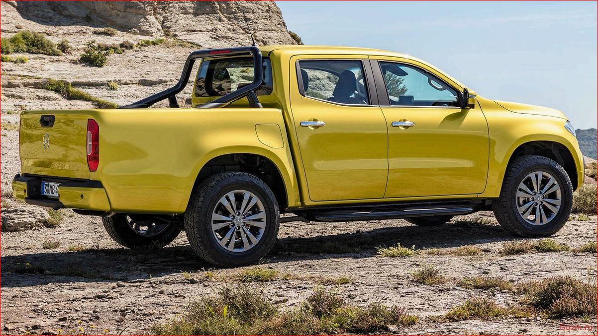 Mercedes-Benz X-Class 2017-2018 — Премиум-пикап mercedes-benz, x-class, 2017-2018, премиум-пикап