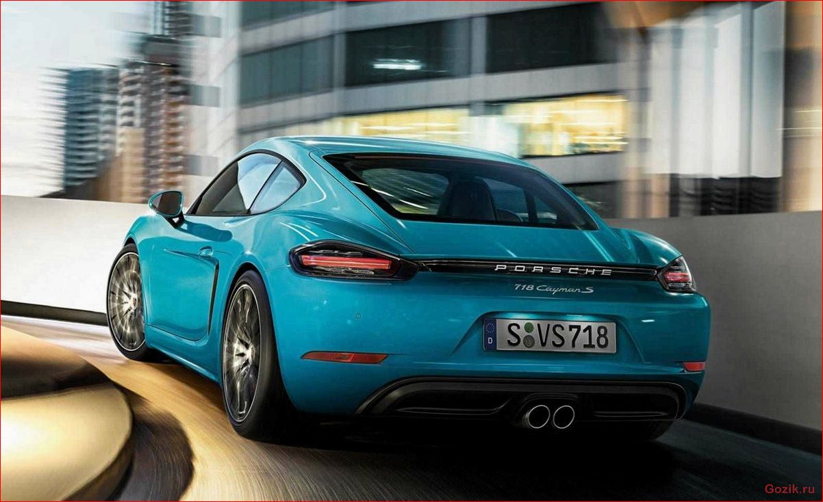 porsche, новые, бокстер, кайман, 2020
