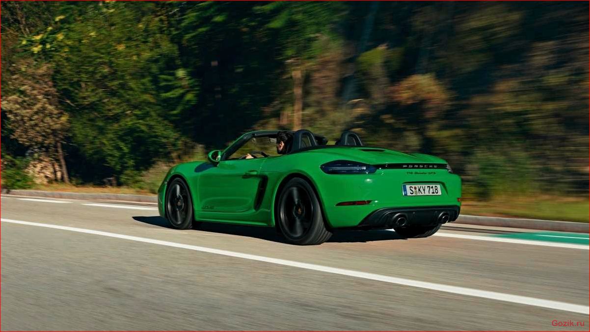 porsche, новые, бокстер, кайман, 2020
