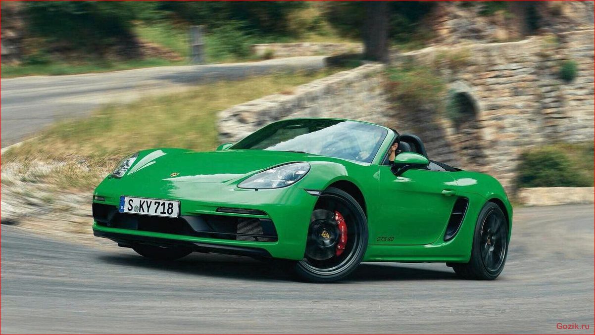 porsche, новые, бокстер, кайман, 2020