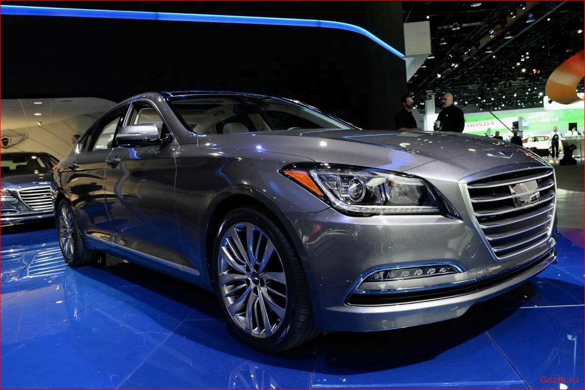 Премиальный седан Hyundai Genesis 2014 года премиальный, седан, hyundai, genesis, 2014