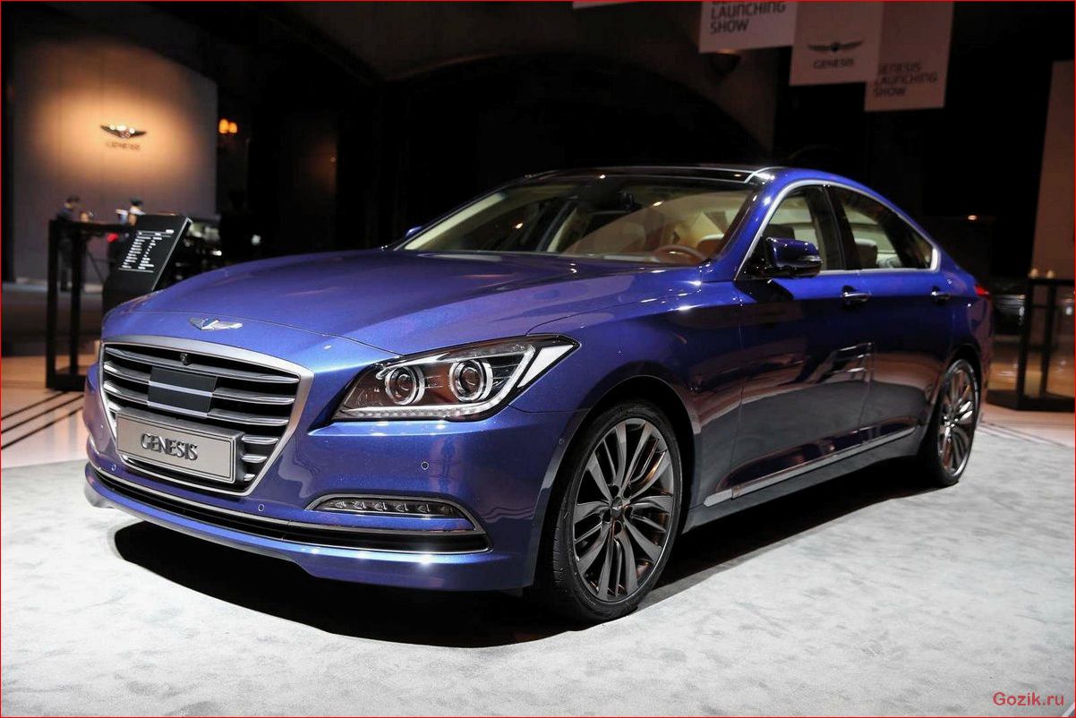 Премиальный седан Hyundai Genesis 2014 года премиальный, седан, hyundai, genesis, 2014