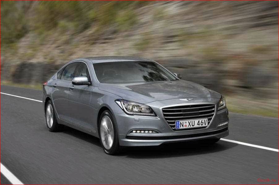 Премиальный седан Hyundai Genesis 2014 года премиальный, седан, hyundai, genesis, 2014