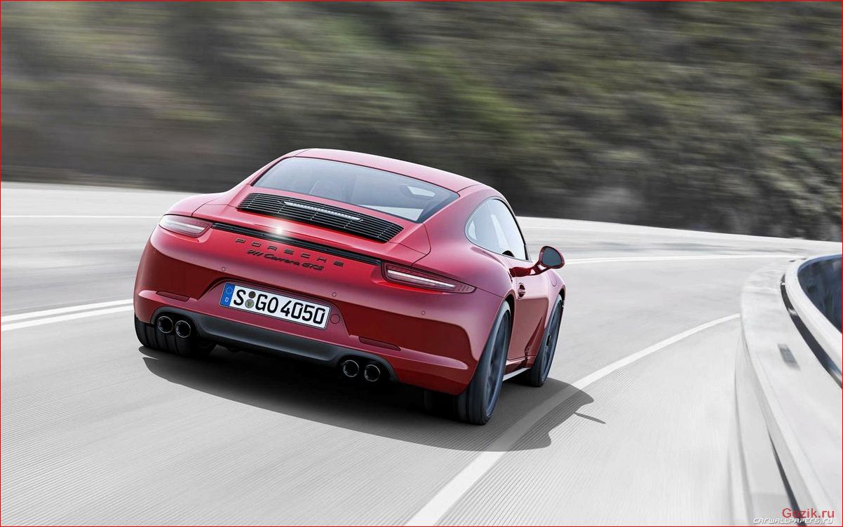 спорткар, porsche, carrera, 2015